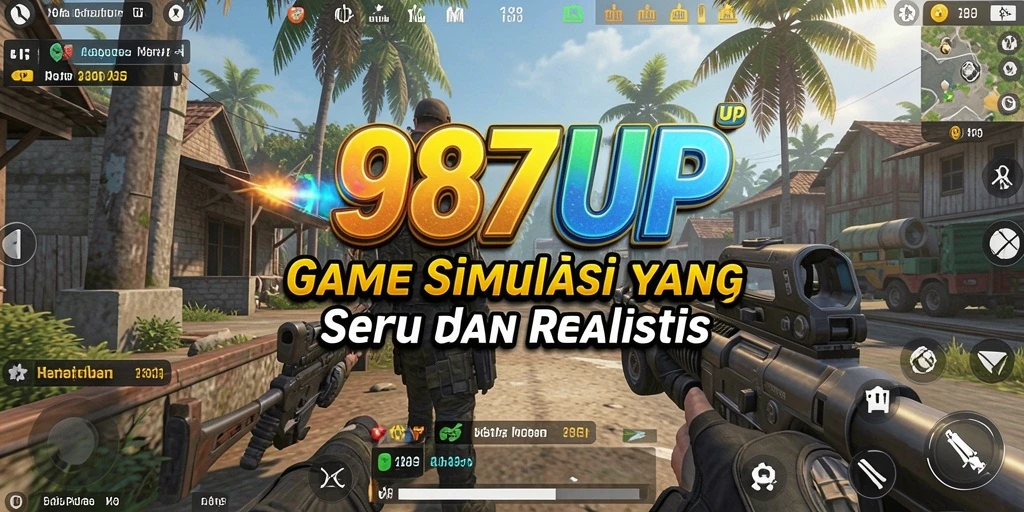 Tangkapan layar 987UP menunjukkan gameplay simulasi yang menarik dan realistis.