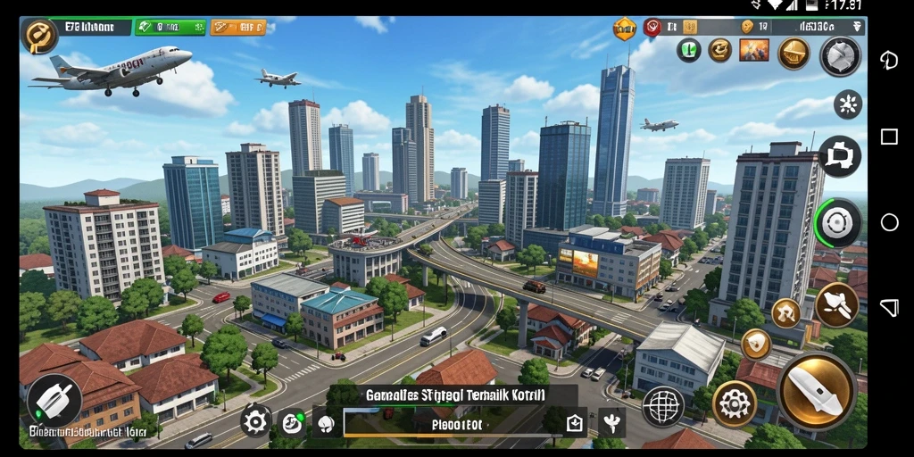Tampilan gameplay F7F7 yang menawan dan strategis.