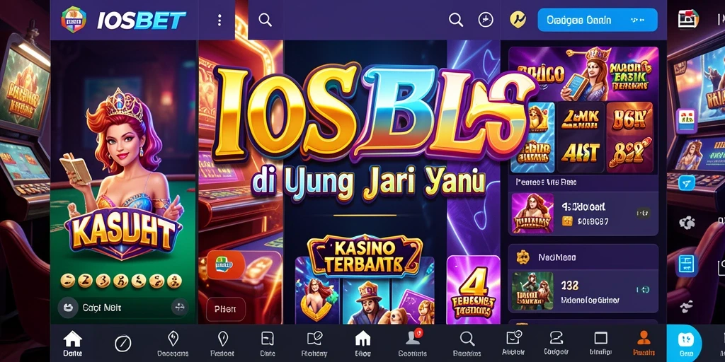 Tampilan gameplay yang menarik di aplikasi IOSBET.