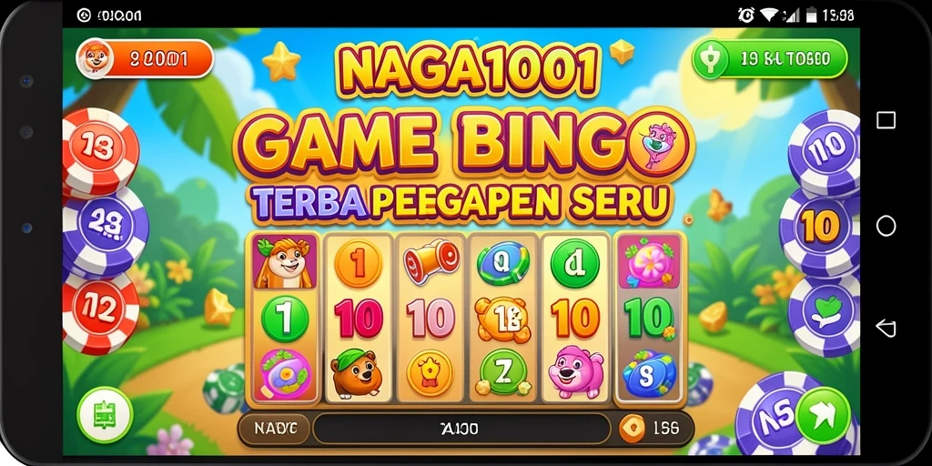 Tampilan menarik dari gameplay Bingo pada NAGA1001.