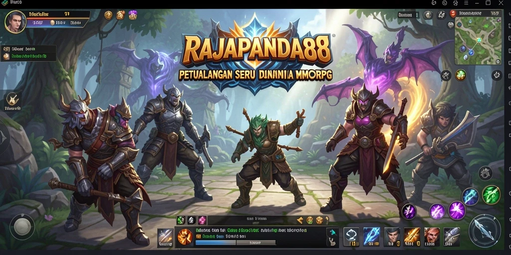 Tampilan gameplay seru dalam RAJAPANDA88 dengan grafis menawan.
